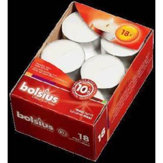 👉 Theelicht active Bolsius Maxi 10 Uur Voordeelverpakking 8717847064226