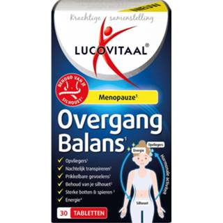 👉 Voedingssupplementen gezondheid Lucovitaal Overgang Balans Tabletten 8713713023694