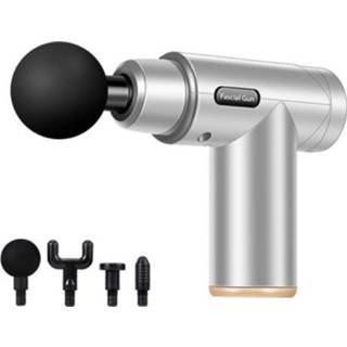 👉 Massager grijs active Fascia Mini Elektrische Spier Draagbare Fitness Ontspannende Knop (Space Grey)