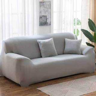 👉 Sofa elastische antislip active Four Seasons Effen Kleur Volledige Dekking Cover (Tabaksas)
