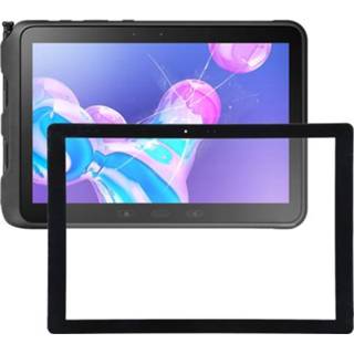 👉 Lens zwart s active Front Screen Outer Glass voor Samsung Galaxy TabPro SM-W700 (zwart)