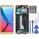 👉 Digitizer goud active Lcd-scherm en volledige montage met frame voor ZTE Blade V9 V0900 (goud)