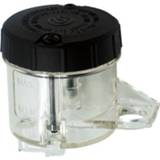 👉 Motorfiet transparant active 2 STUKS Motorfiets Gemodificeerde Onderdelen Voorrem Olie Vloeistof Cup Directe Rempomp Universele Oliepot (Transparant)