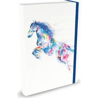 👉 Notitieboek active Peter Pauper Watercolor Horse - A6 (compact) 9781441318930