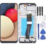 👉 Digitizer active Origineel LCD-scherm en Volledige montage met frame voor Samsung Galaxy A02s SM-A025F (GA-versie)