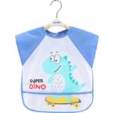 👉 Schort active baby's kinderen 2 STUKS Baby Eetjurk Waterdicht Schort, Kleur: Mouwloze Skate Dragon (90cm)
