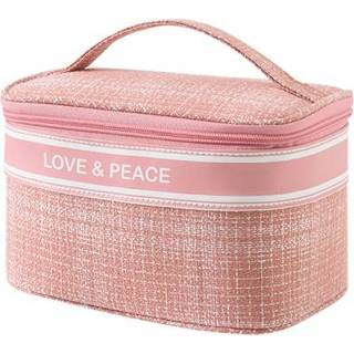 👉 Opbergtas roze active 2 stuks stofdichte anti-tij handwaszak cosmetica (roze)