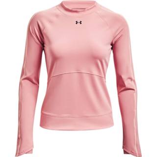 👉 Extra large vrouwen pink clay Under Armour Women's Rush CG Core Running Top - Hardloopshirts (lange mouwen)