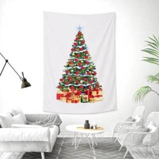 👉 Kerstboom active Rechthoekige perzik huid wandtapijten muurschildering kerstdecoratie wandtapijten, afmeting: 100x150cm (6)