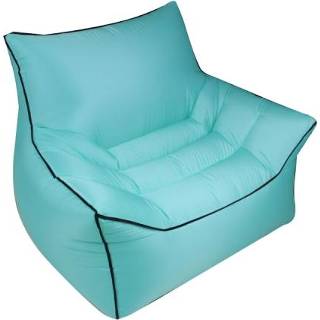 👉 Donkergroen medium active BB1806 Outdoor Portable Opblaasbaar Bed Opklapbaar Strand Luchtbank, Lengte: Medium: 70x80x70cm (Lake Green)