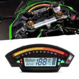 👉 Motorfiet active Speedpark motorfiets LCD TFT digitale snelheidsmeter 14000 RPM 6 versnellingen achtergrondverlichting kilometerteller voor 1,2,4 cilinders Meter
