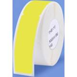 👉 Schakelaar geel active Communicatiekamer Mobiel telecommunicatienetwerk Kabeletiketpapier voor NIIMBOT D11 / D61-printers (geel)