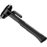 👉 Hamer zwart active Autoveiligheid Levensreddende Multifunctionele autoruitbreker voor noodgevallen, kleur: opgewaardeerd