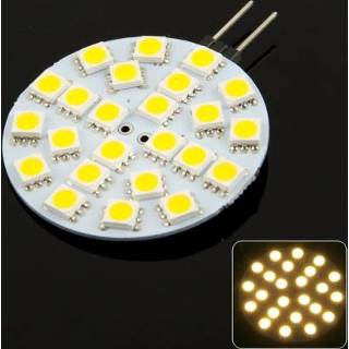 Kabinet wit marine SMD active Auto G4 Warm Gloeilamp, 18 LED 5050 SMD, DC 12V