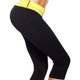 Fitnessbroek zwart neopreen XXL active vrouwen Dames Sport Body Shaping Shorts Running Fitness Broek, Maat: (Zwart)