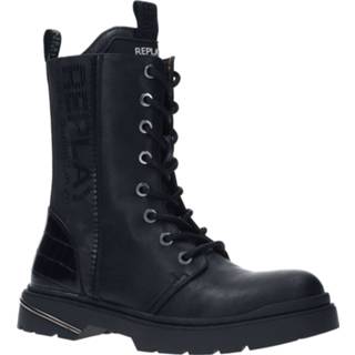 Veterboots vrouwen zwart meisjes kant Replay Unnion j veterboot 1000025742434 1000025742441 1000025742458 1000025742465