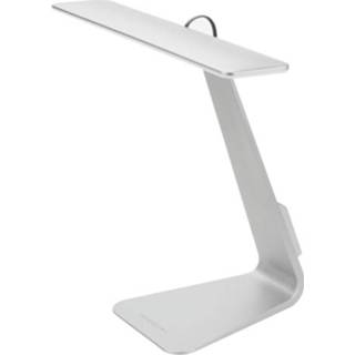 👉 Bureaulamp zilver active 2,5W ultradunne LED-tafellamp, 28 LEDs 200 LM USB Oplaadbare oogzorg Touch Led-leeslamp met LED Oplaadlampje, DC 5V (zilver)