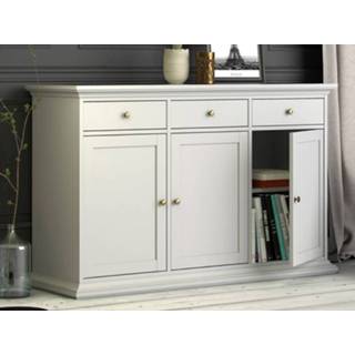 👉 Dressoir wit PARO 3 deuren en lades 5400551375049 5400943173222