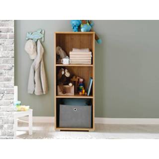 👉 Boeken kast eik wit Boekenkast NEPTUNE 3 vakken wotan eik/alpin 5400551371447 5400943185140