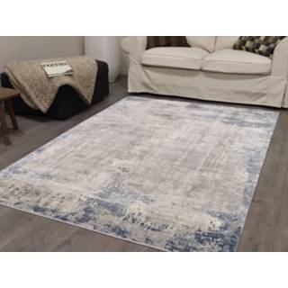 👉 Tapijt grijs blauw INVITA 160x230 cm grijs/blauw 5400943190090