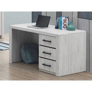 👉 Bureau eik ELVITALIC 3 lades gebleekte 5400551363534 5400943135831