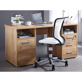 👉 Bureau eik FITZ 1 deur 3 lades navarra 5400551276940 5400943136227