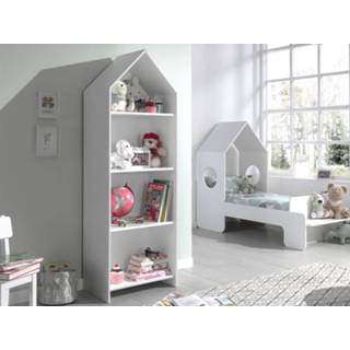 👉 Boeken kast wit Boekenkast CASAWI 4 vakken 5400551361486 5400943140545