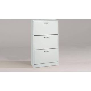 👉 Schoenen kast wit Schoenenkast ROZALA 3 deuren 5400551164681 5400943146646