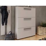👉 Schoenen kast Schoenenkast UTANA 3 deuren 100 cm kasjmier 5400551415875 5400943147247