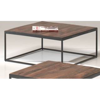 👉 Salon tafel mannen Salontafel MALLOU vierkant 80 cm mangolia natuur 5400551387134 5400943164763