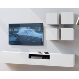 👉 Wit Tv-meubel set ENJOLY 6 deuren en 1 lade 5400551373885