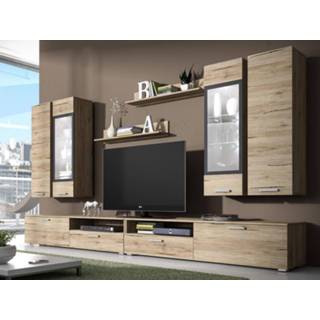 👉 Tv-meubel set SAUNA 02 8 deuren sanremo zonder verlichting 5400551125538 5400943167900