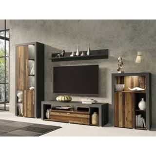 👉 Tv-meubel set NILA 3 deuren matera/old style 5400551415516 5400943167269