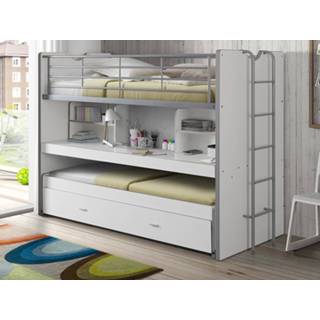 👉 Wit Bed BONNY V 90x200 cm 5400551250032 5400943142280
