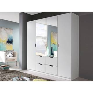 👉 Spiegel wit Kast FREEDOM 4 deuren lades met 5400551314291 5400943145823