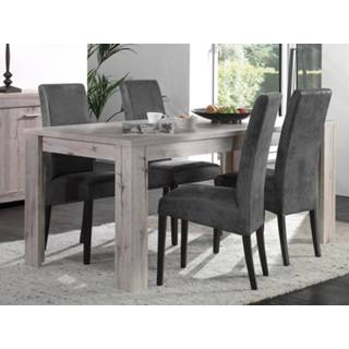 👉 Eettafel eik rechthoekig POSEIDON 180 cm wellington 5400551281067