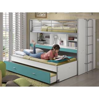 👉 Turkoois Bed BONNY V 90x200 cm 5400551065117 5400943142204