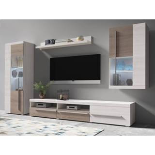 👉 TV-meubelset ROBB I 5 deuren andersen pijnboom/sonoma truffel zonder led 5400551304711 5400943168099