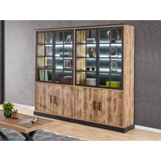 👉 Hout Bibliotheek OBI 8 deuren tropix 5400551383013 5400943133547