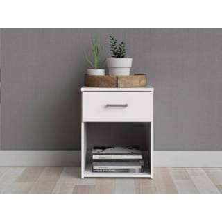 Nachtkastje wit SPACIO 1 lade 5400551381323 5400943127270