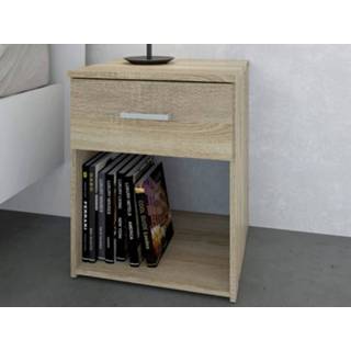 Nachtkastje eik SPACIO 1 lade 5400551381330 5400943127287