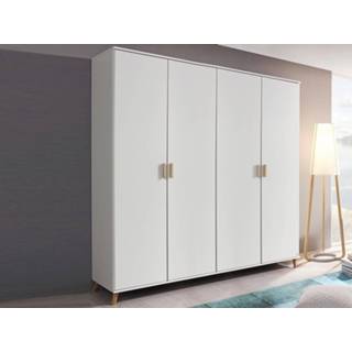 👉 Spiegel wit Kast FLAUN 4 deuren zonder 5400551288158 5400943118278