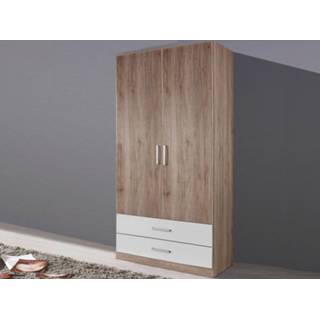 👉 Wit Kast ALBANO 2 deuren laden sanremo/alpine 5400551233998 5400943118940