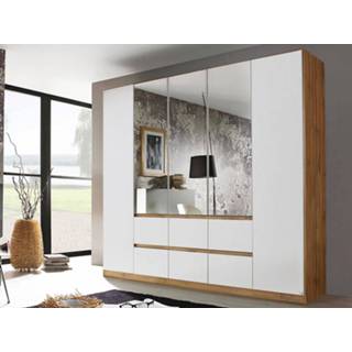 👉 Spiegel eik wit Kast MALIS 5 deuren 6 lades alpine wit/wotan met 5400551403773 5400943117967