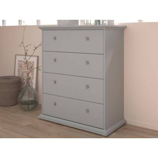 👉 Dressoir grijs MARGARET 4 lades 5400551313218 5400943129687