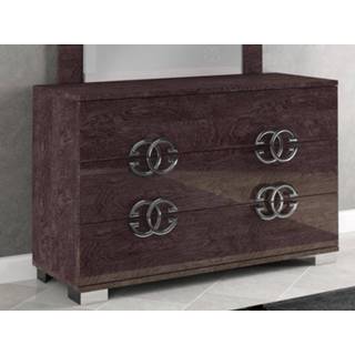 👉 Commode PRADO 3 lades walnoot gelakt 5400551412171 5400943130799