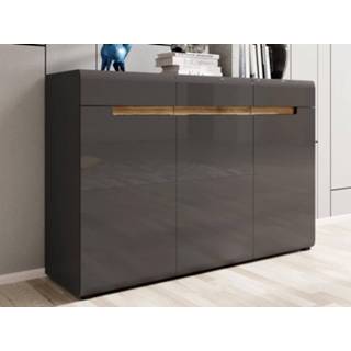 👉 Commode antraciet HERCULE 3 deuren lades antraciet/appenzeller 5400551419637 5400943130911