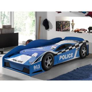 👉 Blauw Bed POLITIE-AUTO 70x140 cm 5400551147486 5400943137217