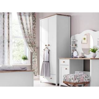 👉 Eik wit Kast SHELLY 2 deuren 1 lade wit/ nash 5400551323255 5400943138160