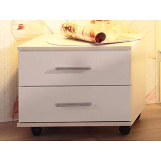 👉 Nachtkastje wit Nachtkast AIDA 2 lades 5400551271297 5400943140934